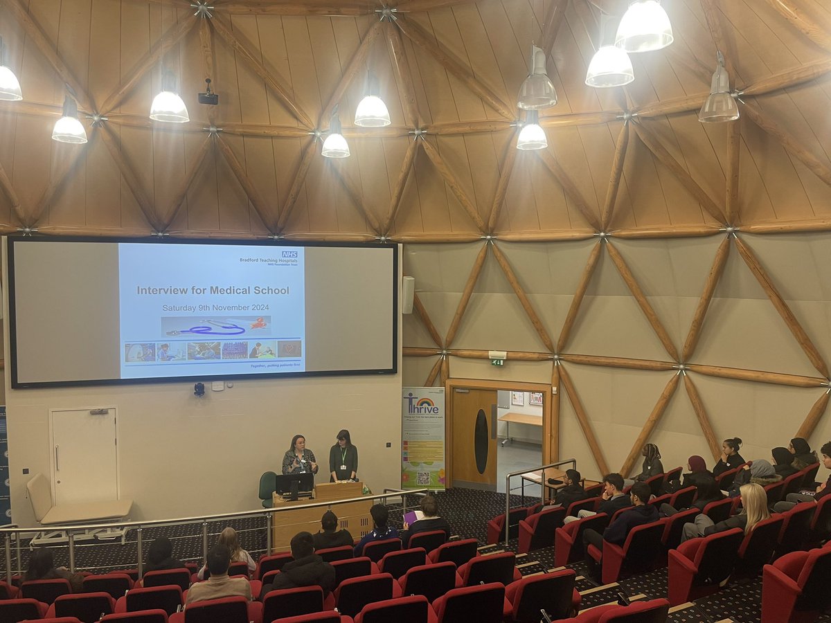 Today we are hosting our Interview Techniques day today for year 13 students aspiring to study medicine! 💊 <a href="/BTHFT/">Bradford Teaching Hospitals NHS FT</a> <a href="/BTHFTUG_meded/">BTHFT Education - UnderGrad Medical Education</a> <a href="/FayeAlexander_/">Faye Alexander</a> @Mel_Pickup