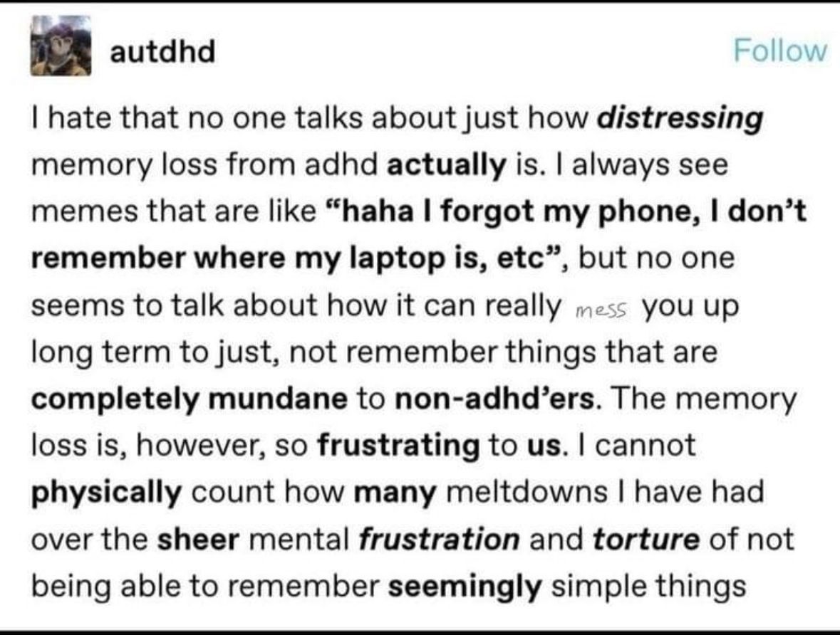 ADHD Memes tweet media