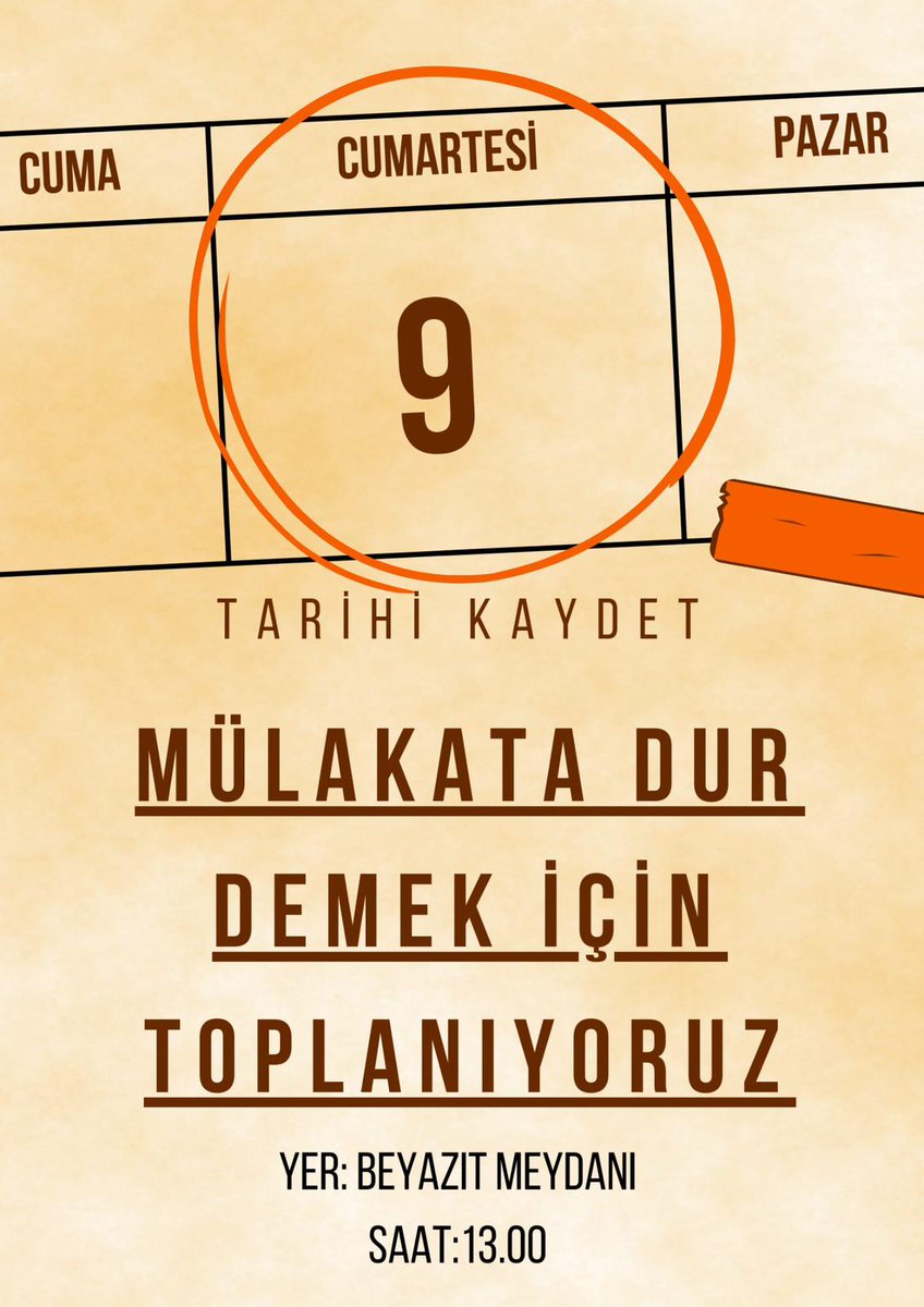 Adalet mücadelesinde haksızlığa uğrayan öğretmenlerimiz Hakkını savunmak, Liyakatli atanmak için bir araya geliyor. Adalet Mülkün temelidir diyen devletimiz bu haksızlığa dur demelidir. Mülakat haksızlığına karşı seslerine ses, dertlerine derman olalım.
<a href="/RTErdogan/">Recep Tayyip Erdoğan</a> <a href="/Yusuf__Tekin/">Yusuf Tekin</a>