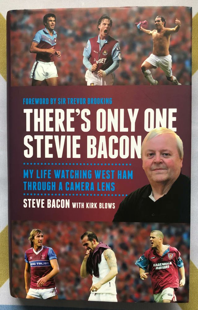 So sad to hear of Steve Bacon's passing. Steve was part of the furniture at Upton Park in the decades I was fortunate enough to be there. He also took the time to talk to you here on Twitter when it was still a nice place.  A genuine and kind person. Rest in Peace Steve. ⚒️📸
