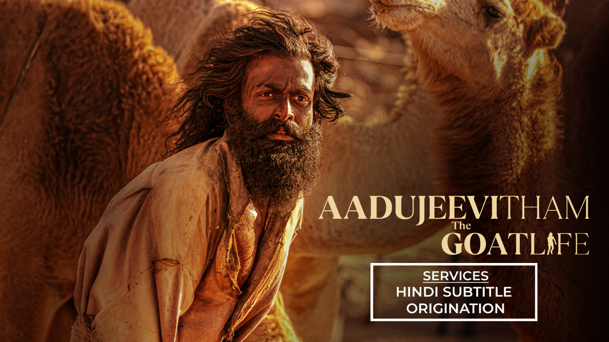 vistadigimedia's tweet photo. Hindi Subtitle Origination for Netflix by ZOO DIGITAL.
Thank you team Visual Romance! It was great to be associated with you on this Film.
Watch here:
https://t.co/GrLUHnnvvi
#AadujeevithamTheGoatLife #PrithvirajSukumaran #KRGokul #JimmyJeanLouis
#VisualRomance #Netflix https://t.co/B1sG3ZX8xC