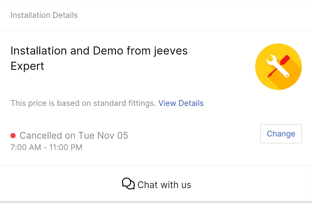 SatyamTrader's tweet photo. @Flipkart @flipkartsupport @Tech_glareOffl @DealBeeOfficial #scam #scamkart
I ordered a Thomson TV on Oct 5. It got delivered on 22 Oct, but till now no installation is done. They cancelled the installation on Nov 5 without any reason. Warranty is void if i install the tv. https://t.co/Cgan6g8WHj