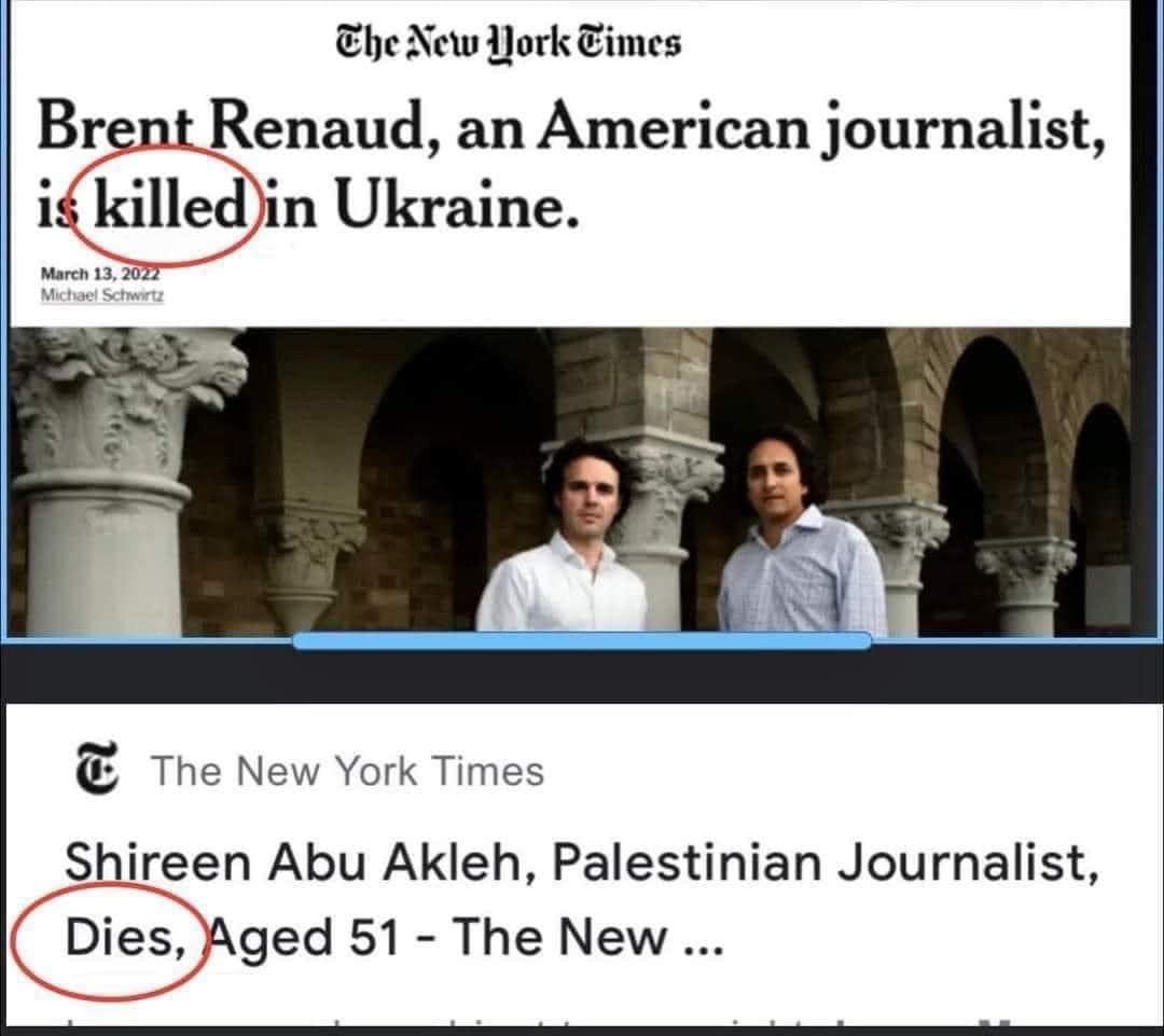 Hypocrisy of the New York Times before October 7.

Have you noticed how the words change when it comes to Palestinians?