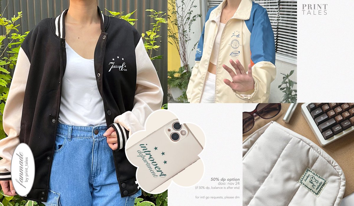 giveaway time ! ✨

excited to gift one item of your choice from print tales' collection to one lucky winner! 

to join :
— rt this ga tweet
— rt &amp; like the tweet below
— mbf <a href="/print_tales/">Print Tales 💫</a> &amp; <a href="/chenletonin/">灿 ✨</a>
— ga ends on nov 11
— ✨ reply with #2024MAMAVOTE #nctdream 
— ph only