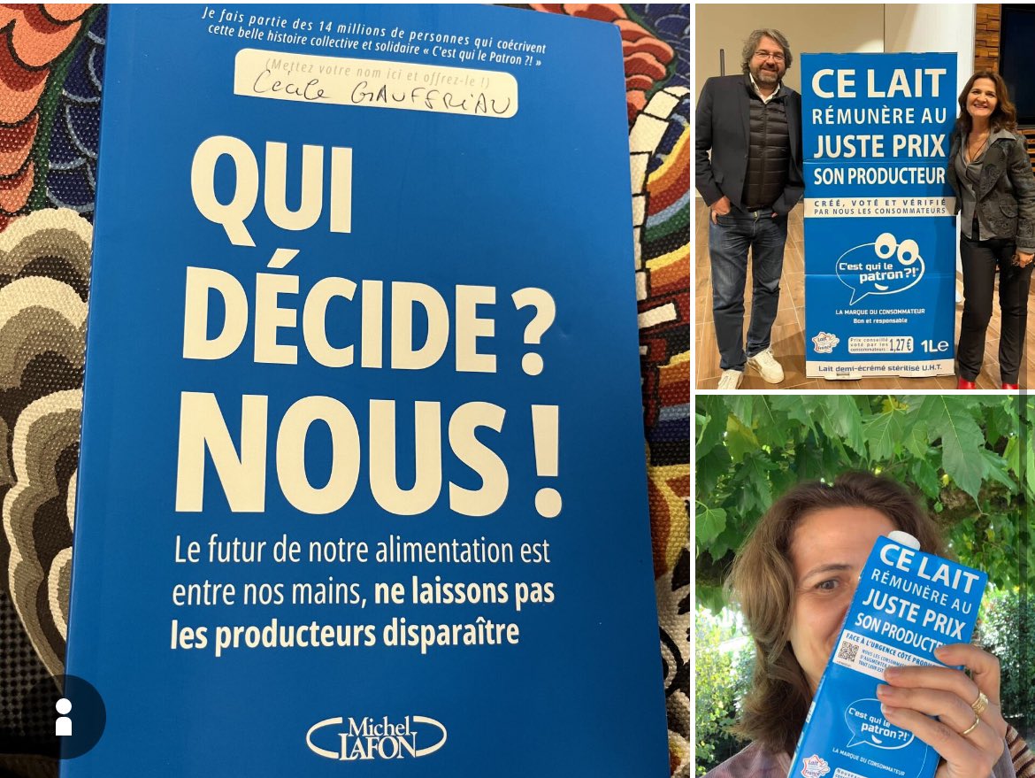 Le pouvoir peut avoir bon goût quand il appartient à une société civile qui s’investit !
NOUS, consommateurs, votons au quotidien pour <a href="/C_qui_le_Patron/">C'est qui le Patron ?!</a> 
Après 8 ans, le mouvement prouve ses retombées positives 🫶 <a href="/FSProducteurs/">Fonds de Soutien aux Producteurs</a> #SoutienAuxProducteurs 
👉  linkedin.com/posts/cecile-g…