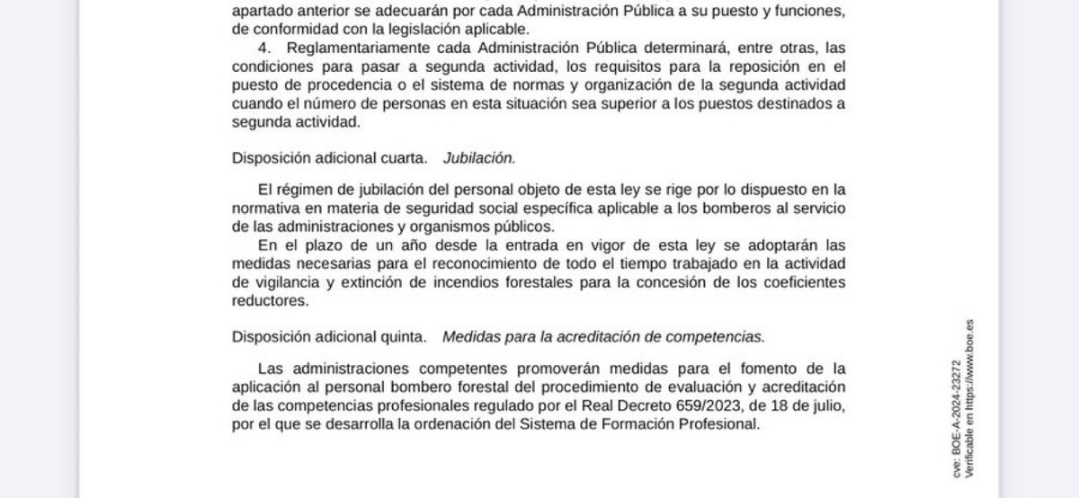 AUGC_Comunica's tweet photo. #URGENTE Queda APROBADA la jubilación con indices correctores para agentes forestales y medioambientales y bomberos forestales. 

El Gobierno continúa en su empeño de no llevarlo a cabo en Guardia Civil y Policía Nacional, el DESPRECIO E INSULTO es evidente. 

#GrupodeRiesgoGCyPN https://t.co/Cr8gH02BnK