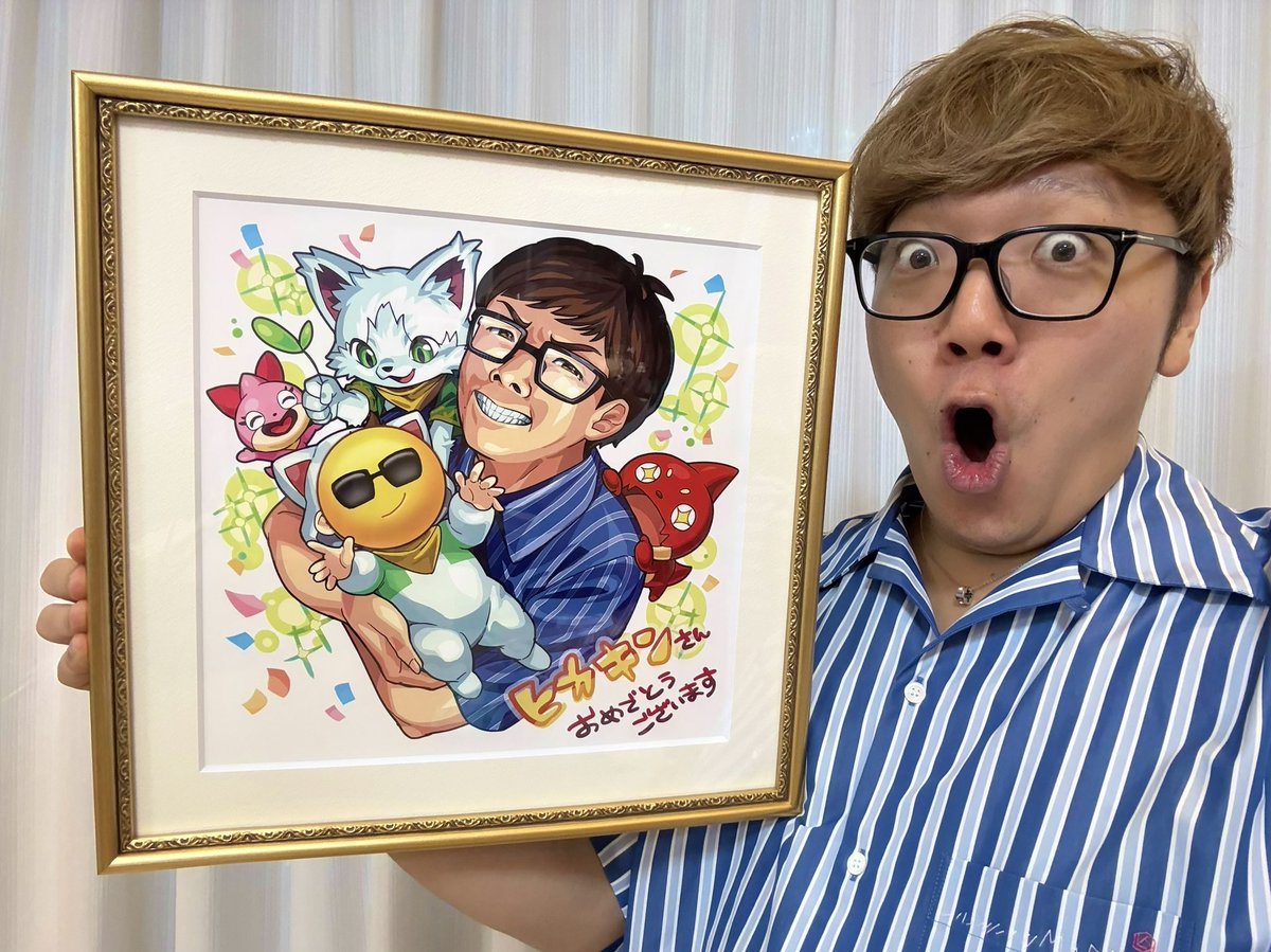 monst_mixi さんから娘の誕生祝いで、スペシャルなイラストを