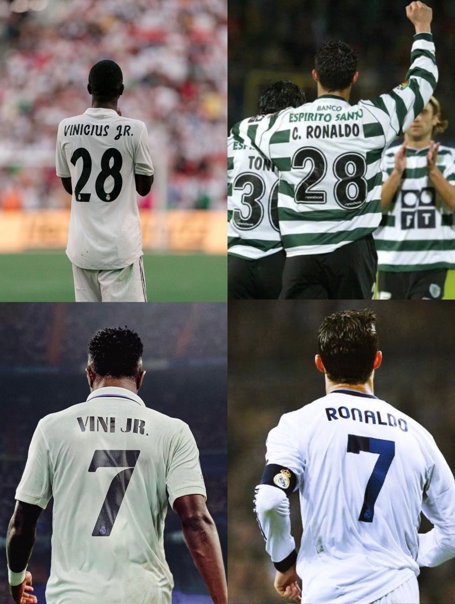 Number 28 to number 7. ❤️🔙
