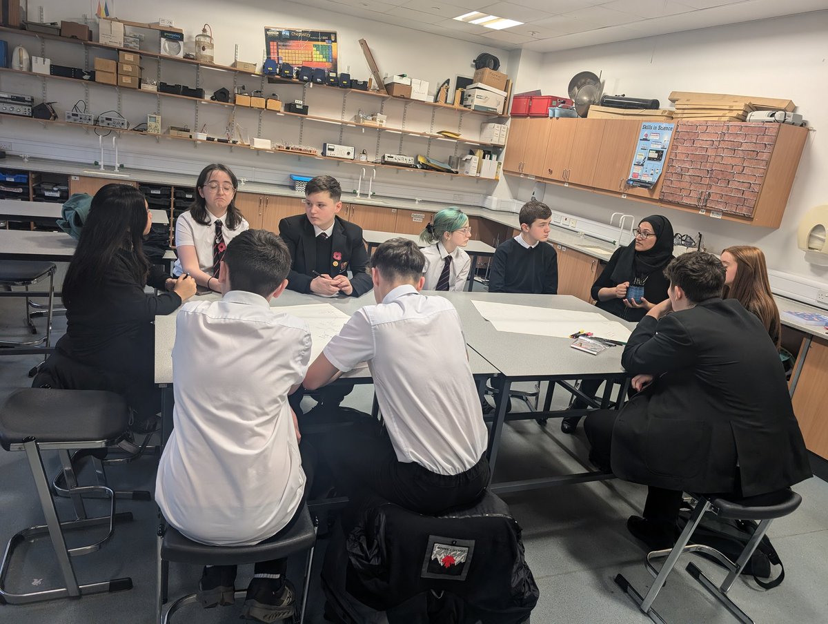 Yesterday was the first meeting of the <a href="/LesmahagowHigh/">Lesmahagow High School</a> Science Council! The group worked with Miss Iqbal and me to identify the strengths and areas to improve in Science.
I am extremely proud of our young people and grateful for their contributions. 
V excited for our next steps