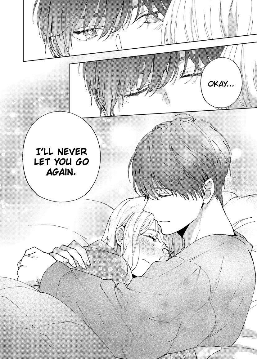 yoshiko: "never leave my side &amp; dont let me go."

masaomi: "okay.. ill never let you go again."

😭😭😭