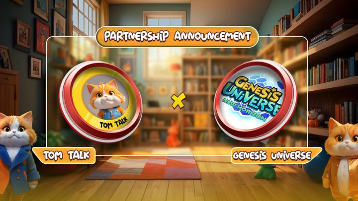 Tomtalkofficial's tweet photo. 📢 Exciting Partnership Announcement! 📢

🚀 @Tomtalkofficial ✕ @GenesisUnivers 🚀

We’re beyond thrilled to introduce our new partnership with Genesis Universe New Horizon – an epic Free-2-Earn NFT card battle game powered by Binance Smart Chain! 💥

👉 About Genesis Universe New Horizon:
Genesis Universe offers a unique blend of DeFi and NFT mining, letting players enjoy immersive gaming while earning income. Unlock a world of epic features with gas-free gameplay, free NFT card minting, and thrilling modes like PvP, PvE, Faction Wars, and Hero Card Mining! 🌐💎

🎮 Start Playing: https://t.co/nLkNFnmNtQ

👉 About TomTalk:
TomTalk is the ultimate Talk-to-Earn and Tap-to-Earn game on Core Blockchain, rewarding you simply for chatting, tapping, and vibing to your favorite tunes! 🎶👫

🎮 Start Playing: https://t.co/lfz81TcLr5

Together, we're pioneering the future of social gaming. Dive into this thrilling new adventure – the next level of gaming awaits you! ✨
