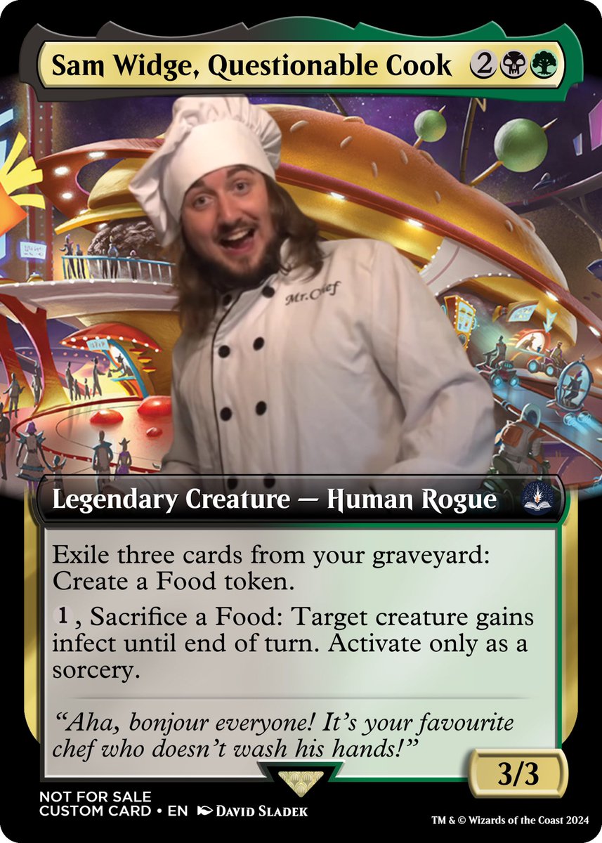 LoreSpark's tweet photo. @Caddicarus @Wizards_MagicEU As promised over on Instagram
Universes Beyond: Caddicarus https://t.co/EM4S24IkIG