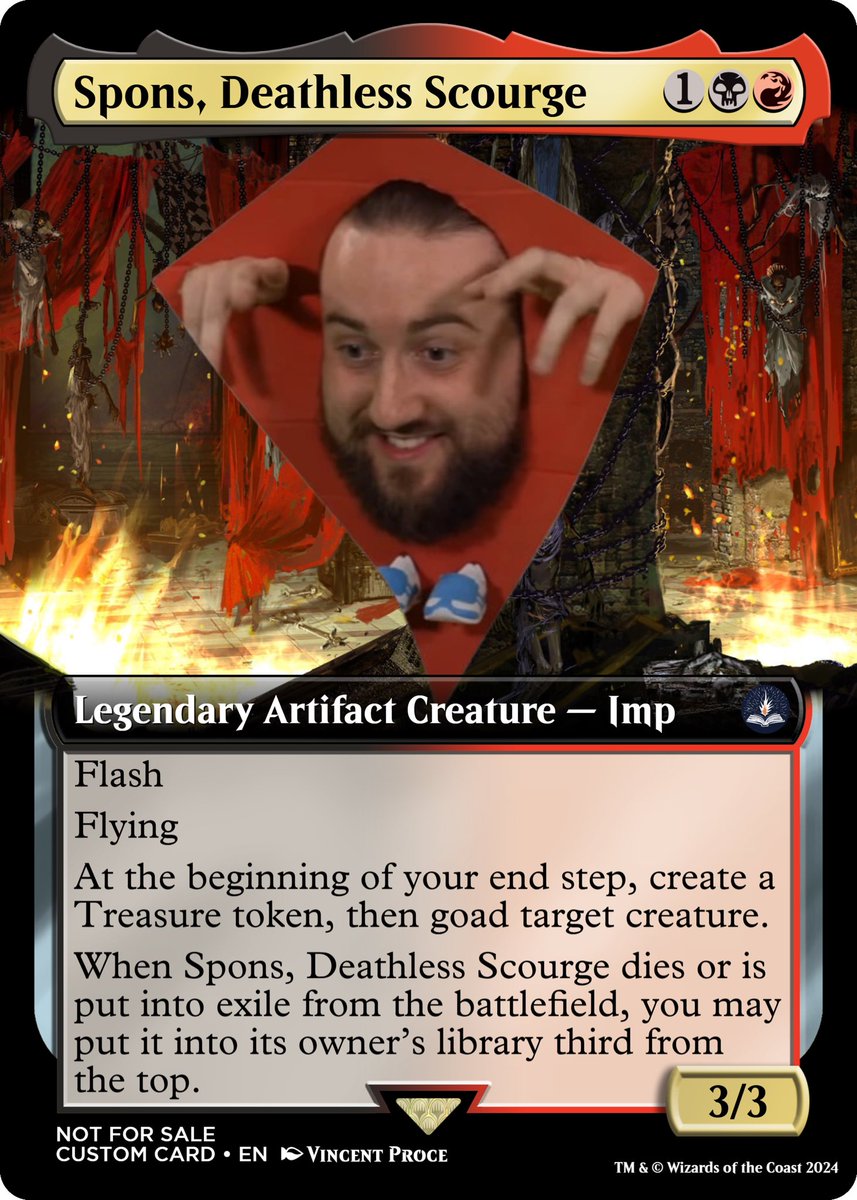 LoreSpark's tweet photo. @Caddicarus @Wizards_MagicEU As promised over on Instagram
Universes Beyond: Caddicarus https://t.co/EM4S24IkIG