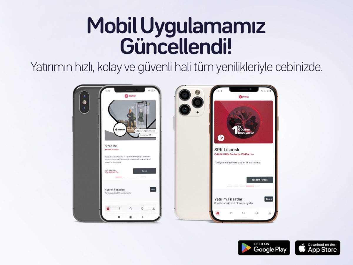 Yatırımcı olarak yeniliklere açık olmak lazım…

Değerli Yatırımcılar,

Yatırımlarınızı çeşitlendirmek ve dengeli bir portföy oluşturmak yatırımcılığın anahtarıdır.

Biz yatırımcılar paramızın değerini korumak ve gelecekte daha çok harcayabilmek için yatırım yaparız.

Diğer tüm