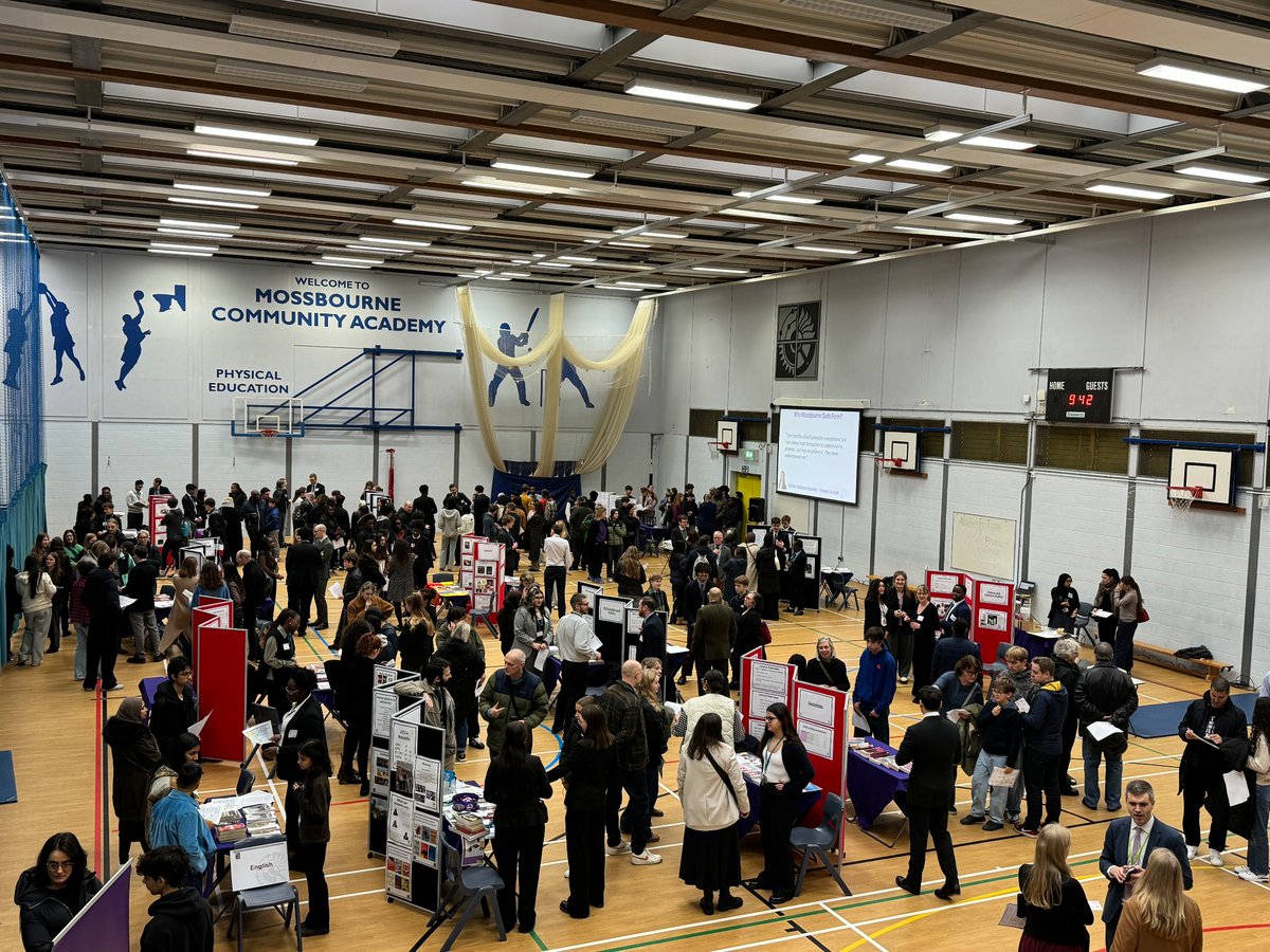 It was lovely to see so many new faces this morning at our Sixth Form Open Day. Applications open on Monday, 11th November.