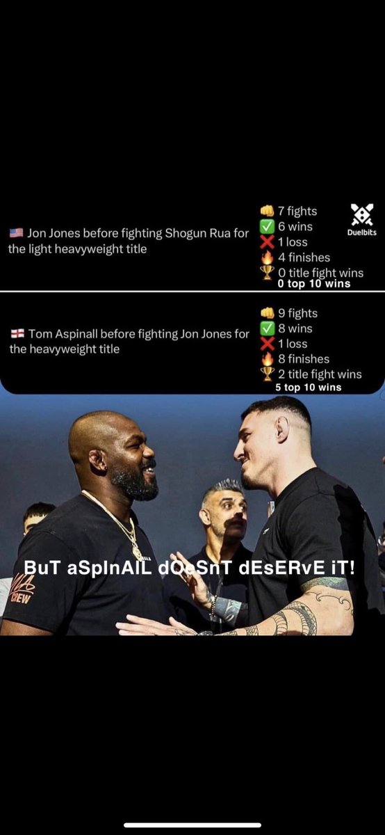chammond462's tweet photo. @BRiff304 @LMAOOOOKO227189 @DovySimuMMA @JonnyBones 🤷🏻‍♂️🤦🏻‍♂️🤣 https://t.co/Tkx4JBztSB