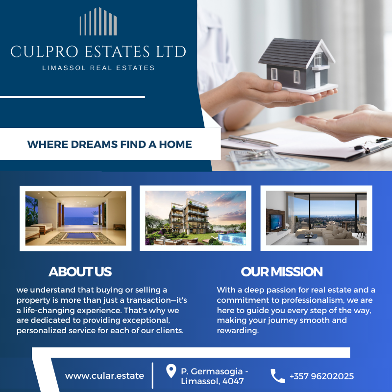 Call us now to find your dream House +357 96202025