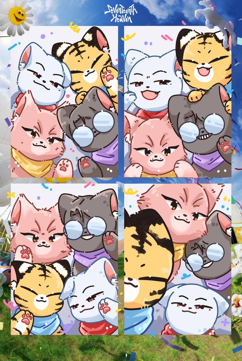 mobyandcat's tweet photo. 🐱🐯🐱🐱✨

#2024MAMAVOTE  #SEVENTEEN https://t.co/O2fBRbOFzh