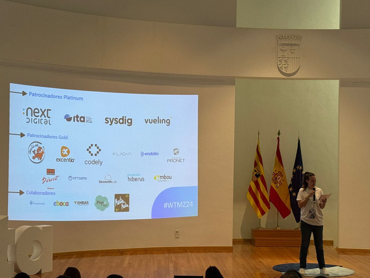 Sirviendo Código (@sirviendocodigo) on Twitter photo ¡Comenzamos en la <a href="/WTMZaragoza/">WTM Zaragoza</a>!
🫶Van a donar todo el importe de las entradas a las personas afectadas de la DANA. Además, han habilitado unas entradas fila 0 por si os apetece colaborar wtmz24.mullerestech.es
#wtmz24 ¡Comenzamos en la <a href="/WTMZaragoza/">WTM Zaragoza</a>!
🫶Van a donar todo el importe de las entradas a las personas afectadas de la DANA. Además, han habilitado unas entradas fila 0 por si os apetece colaborar wtmz24.mullerestech.es
#wtmz24