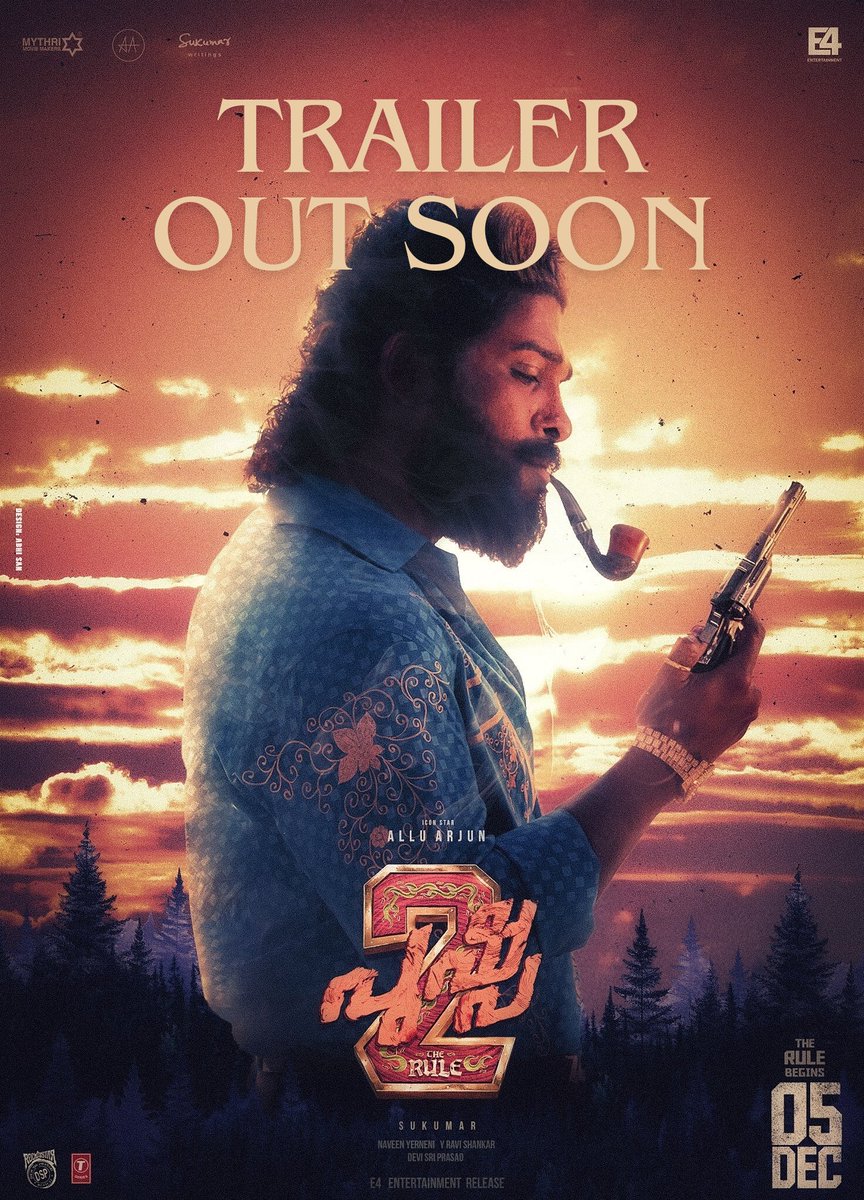 You saw his rise 🌅

Now, Get ready to see his rule ⚔️

#Pushpa2TheRuleTrailer OUT SOON 💯

Get Ready To Witness The Rustic Duel 🔥

#Pushpa2 #AlluArjun #Pushpa2TheRule #RashmikaMandanna #FahadhFaasil #Pushpa