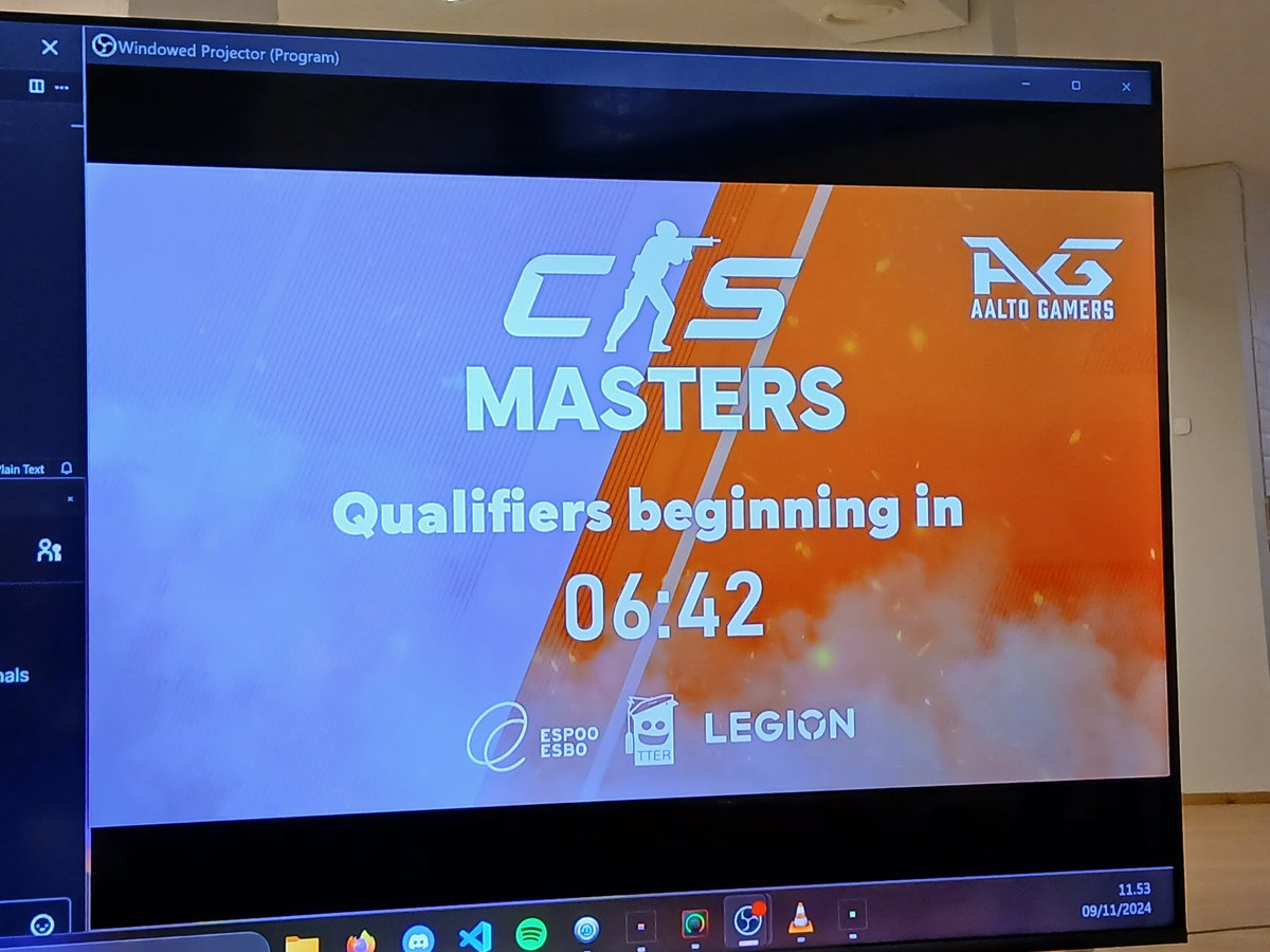 Aalto gamersin cs turnaus alkaa varmaan 15 minuutin päästä. Allekirjoittanut castaa muutaman pelin. 

Tune in:
Twitch.tv/aaltogamers