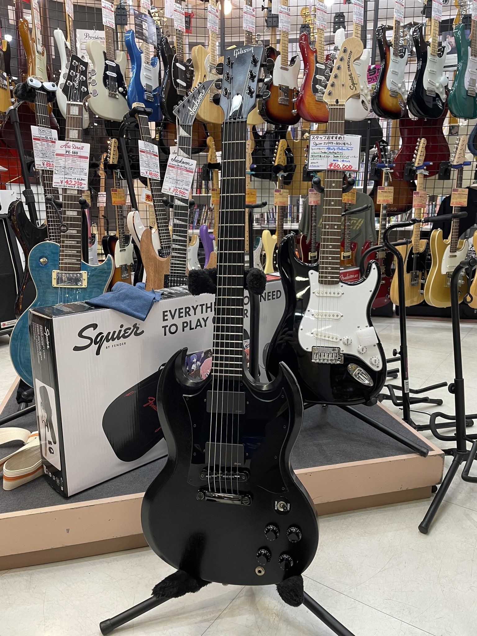gibson sg gothicⅡ EMG搭載 かなり美品
