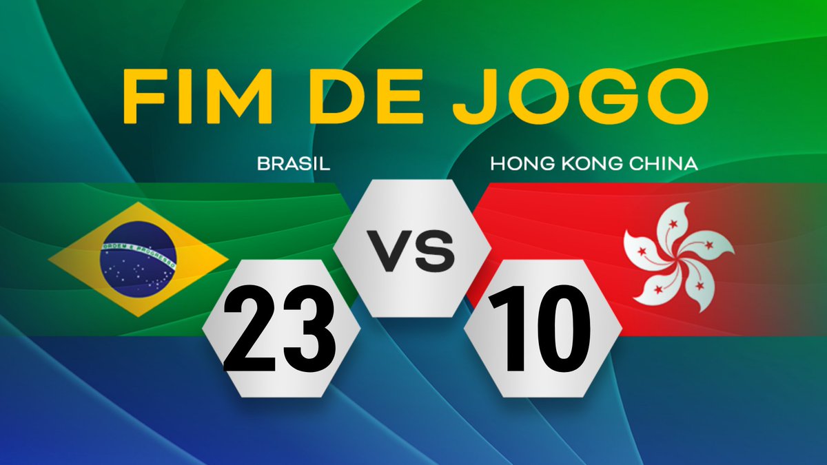 VITÓRIA DOS #TUPIS!!!!✨🇧🇷

Que jogão, que entrega, que emoçãooo!!

Dia 16 temos mais 1 jogo em Hong Kong, vamos juntos💪🇧🇷

#ForteComoOTupi #BrasilRugby