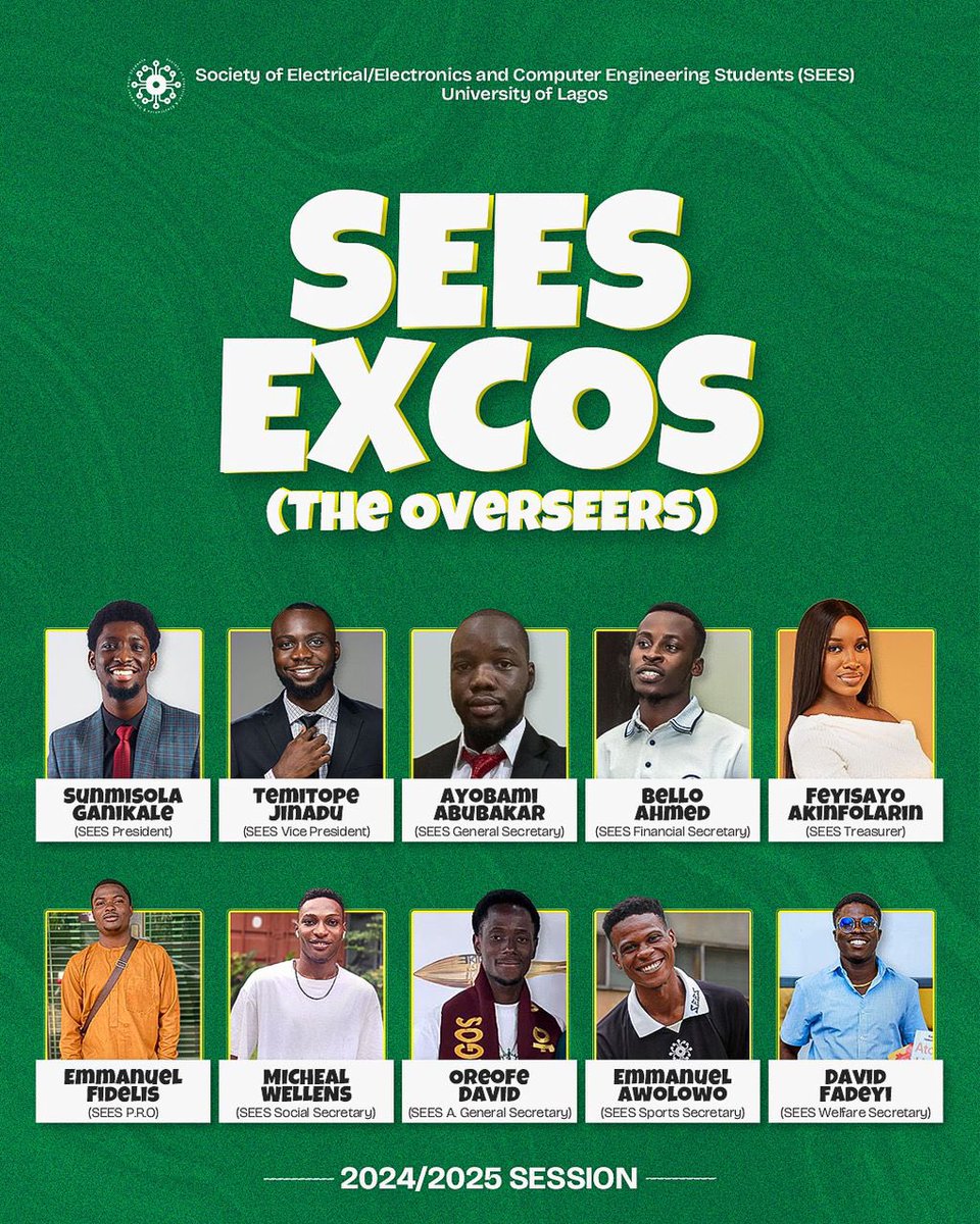 Once upon a time, in a land of innovation and progress, the destiny of a great department rest on the shoulders of the OverSEErS 24/25 😂.

We, the Excos officially , introduce ourself. Let’s go SEES let’s go.