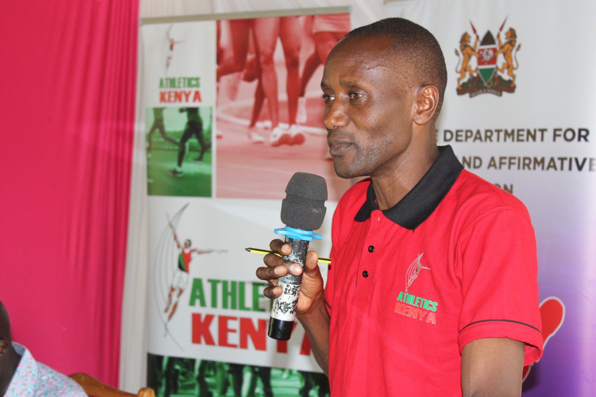 athletics_kenya's tweet photo. Maxwel Nyamu, AK Safeguarding Officer
Athletes should be their brothers'/sisters' keepers. If you suspect any of your training mates is experiencing GBV or sexual harassment, you should report immediately and not keep quiet.
#RESET #KenyaEndGBV #ExpandPowerBase
@NGAAF_KE https://t.co/XycNYohg2I
