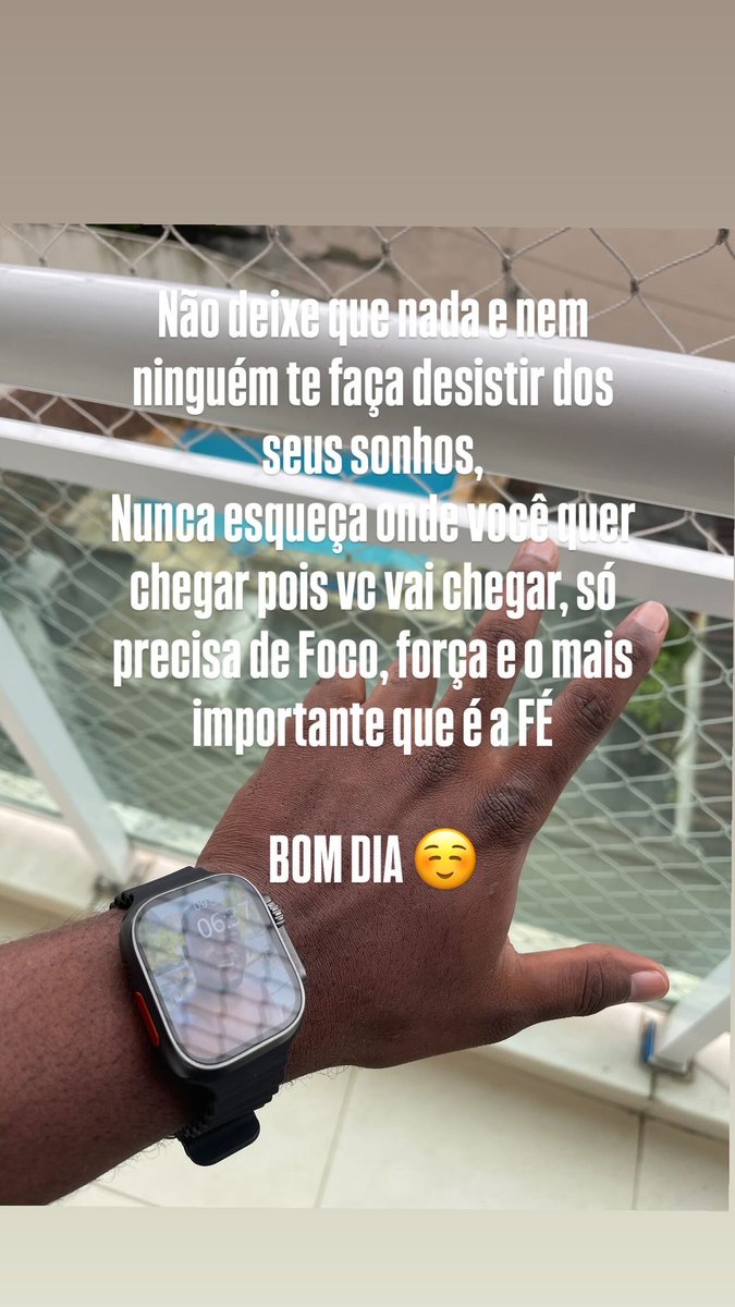 Bom dia pra nós 🤞🏾✨