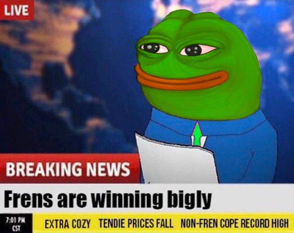 Breaking News 🐸🪙

And we're just getting started.