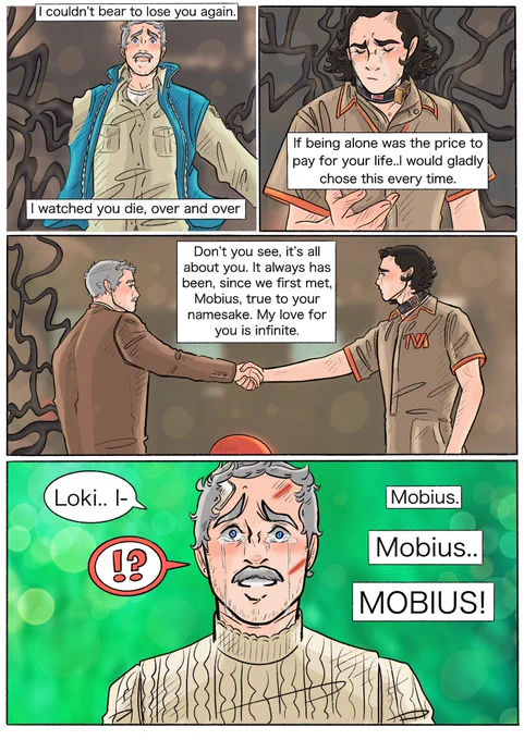 ✨ You are the answer ✨
.
.
Happy anniversary to s2. Ep6, the episode that broke everyone's hearts and has left us all waiting for time to pass 🥺
Here is my version of how they would be reunited at last 🥺
.
.
.
#loki #lokis2 #lokiseason2 #lokius #mobius #mobiusmmobius #mcu 