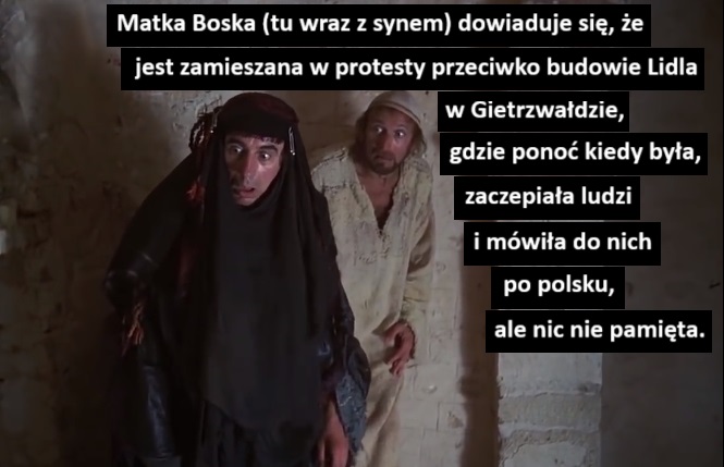 Żywot Briana, reż. Terry Jones.