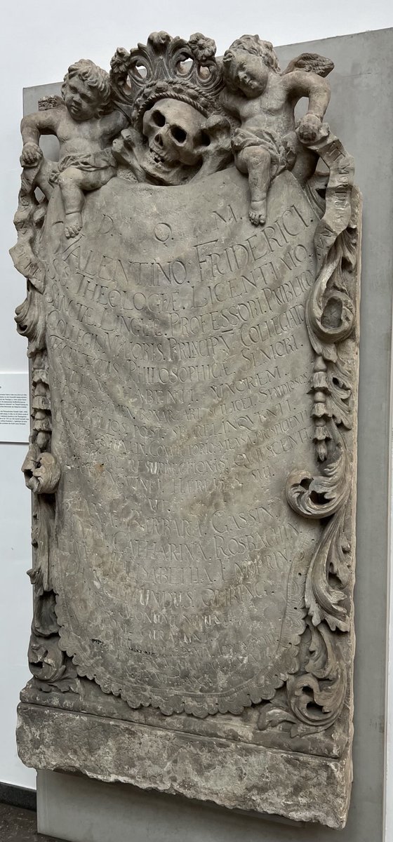 Spectacular. The way the drapery ripples and the lettering is crammed in.