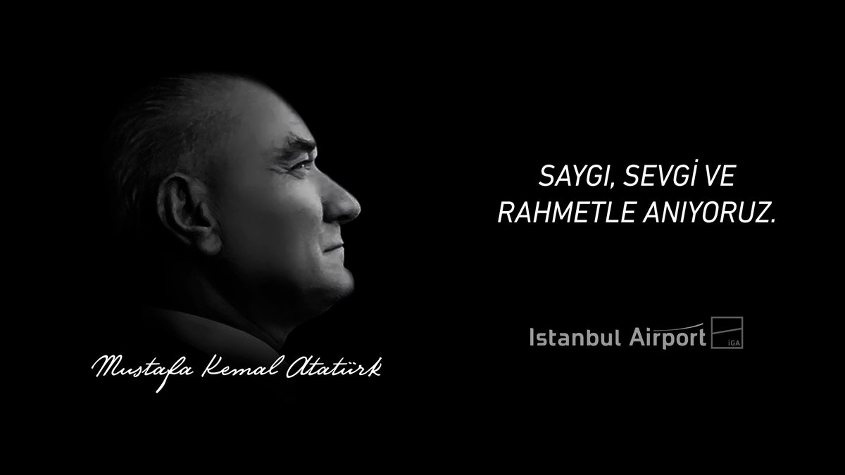 Vefatının 86. yıl dönümünde Gazi Mustafa Kemal Atatürk'ü saygı, sevgi ve rahmetle anıyoruz. #10Kasım