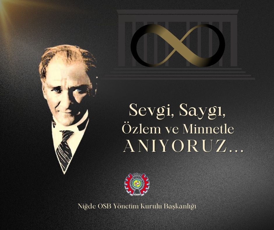 NigdeOsb's tweet photo. Gazi Mustafa Kemal Atatürk'ün ebediyete uğurlanışının 86. yıl dönümü.

Saygı, minnet ve şükranla anıyoruz...

#10Kasim https://t.co/0VZnknIhTi