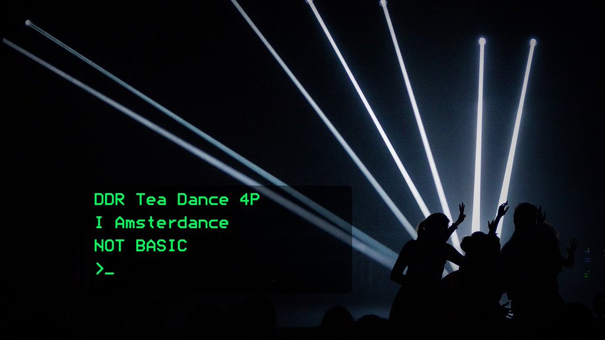 ChrisInClogs's tweet image. Come on, then. @deepdanceradio