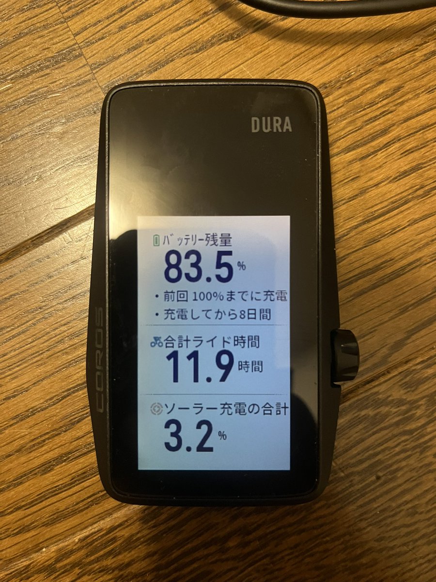 palpalhirohiro's tweet photo. @1w4shi_supersix 初めまして。自分もコレGETして
177km走って この状態です。
ブルベ600とか 充電無しで行けちゃうんじゃないかなと。試してみないとわからんですが。 https://t.co/8Y3LVrWGcA
