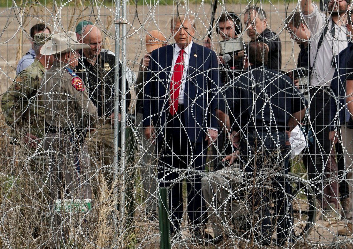 Will_Tanner_1's tweet photo. There are probably 30 million or so illegal immigrants in America

There were 20 million before Biden, according to Yale, and 10 million or more crossed into America under his regime

But deporting them, far from being the impossible task it's presented as, would be a simple 5 step process:

First, mandate E-Verify 

Second, make it a strictly enforced and severely punished crime to hire any illegal immigrants as employees, contractors, or otherwise

Third, introduce a severe tax on remittance payments the illegals and many legal immigrants send home (these are typically sent through Western Union or a similar service, so taxing money wires sent out of the country and not part of a business transactionwould be relatively simple)

Fourth, start making examples of the employers that violate the mandate. Whether it's jail or a severely punitive fine, send agents to the meat-packing plants, large farms, hotels, and so on. Hit a few large businesses and a few small ones to show it'll be enforced against everyone. 

Fifth, make similar examples out of the worst of the illegal immigrants, and a few normal ones. The child killers, the r*pists, and then just a few normal joes that work well. Make the point that anyone will be deported

When paired with remittance taxation and employers quaking in their boots about severely punitive reactions to hiring illegals, and the point made that deportations will be carried out if necessary, self-deportation should ensue

With no way to send much money home or any way to make much money here, you'll see a huge outflow of most of them. The only ones remaining, at that point, will be the ones it is much easier and more popular to go after - the gangsters, drug dealers, and so on who aren't part of the legitimate economy - and they can just be rounded up and deported

Paired with this should be mandating proof of legal residency to attend a government-supported school, obtain welfare benefits, rent living accommodations, and so on. Those would be quite helpful but are probably less necessary than the other steps

And, of course, the border must be defended moving forward. Preferably with armed guards shooting on sight, as with the Dominican Republic and Haiti. But, again, forcing self-deportation of the many millions is really the critical step