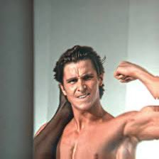 fraaaaannco's tweet photo. Se me hace imposible cojer y no sentirme Patrick Bateman https://t.co/0VM9mX6Jpt