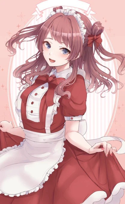 咲季さんスイパラコラボの衣装可愛いねの絵 