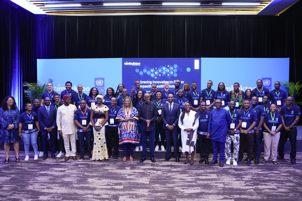 timbuktooafrica's tweet photo. “As development partners, we must realize that African youth don’t want a handout—rather a handshake🤝. They seek equity, not aid.”-@ahunnaeziakonwa

#timbuktoo is here to make it happen. Let’s invest in talent to drive lasting change! #YouthConnekt2024 #HealthTechHub https://t.co/cCrl3eqy2y