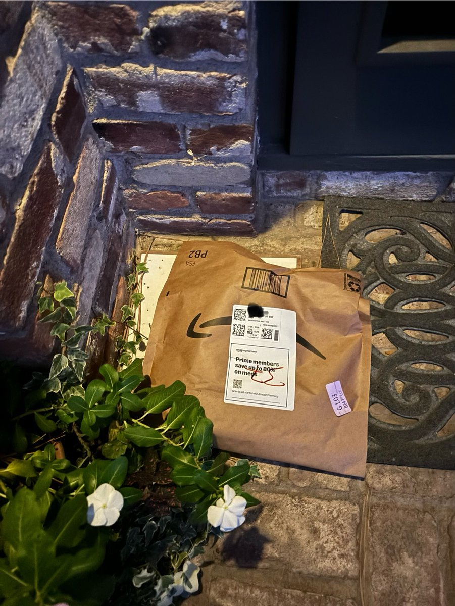 eye4thelinks's tweet photo. Amazon just can’t get deliveries right, porch pirates love Amazon! https://t.co/jF1tDRM2Cj