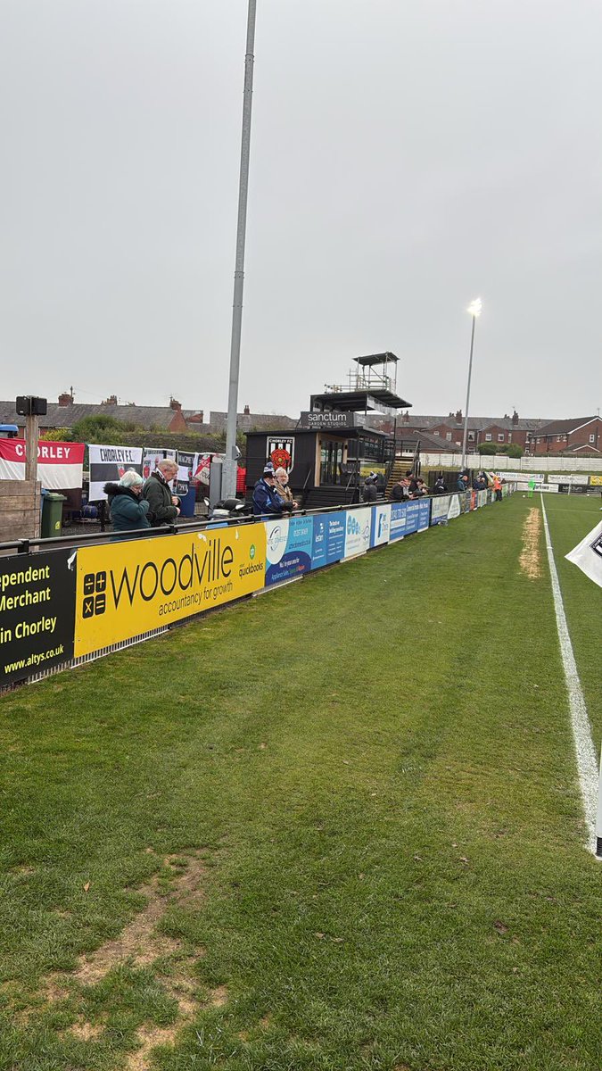 PGS have this afternoon a representative in the North West at The Victoria Park Stadium for <a href="/TheVanaramaNL/">#FRANKOUT #barelysurvivingfrank #killrecky</a> match between <a href="/chorleyfc/">Chorley FC</a> &amp; <a href="/LeamingtonFC/">Leamington FC ⚽️</a>