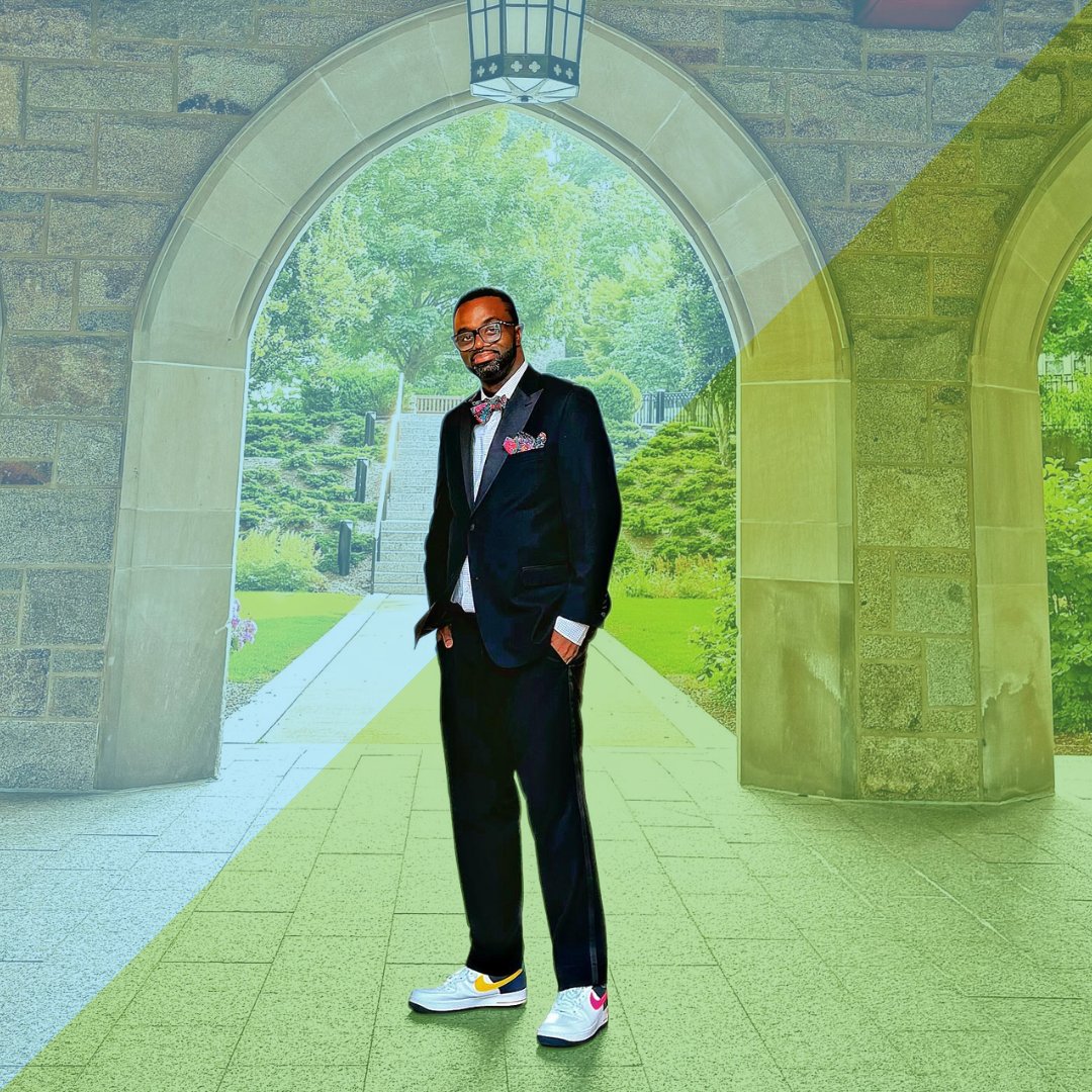 NYUSPS's tweet image. We continue to celebrate our first-generation college students within the @NYUSPS community, including Akim St.Omer, Program Administrator for Student Engagement within the @NYUSPS Office of Student Affairs. 
#WeAreSPS #FirstGenForward #CelebrateFirstGen