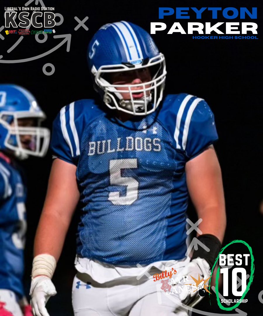 Hooker’s Peyton Parker wins Billy’s 10 Best Scholarship!