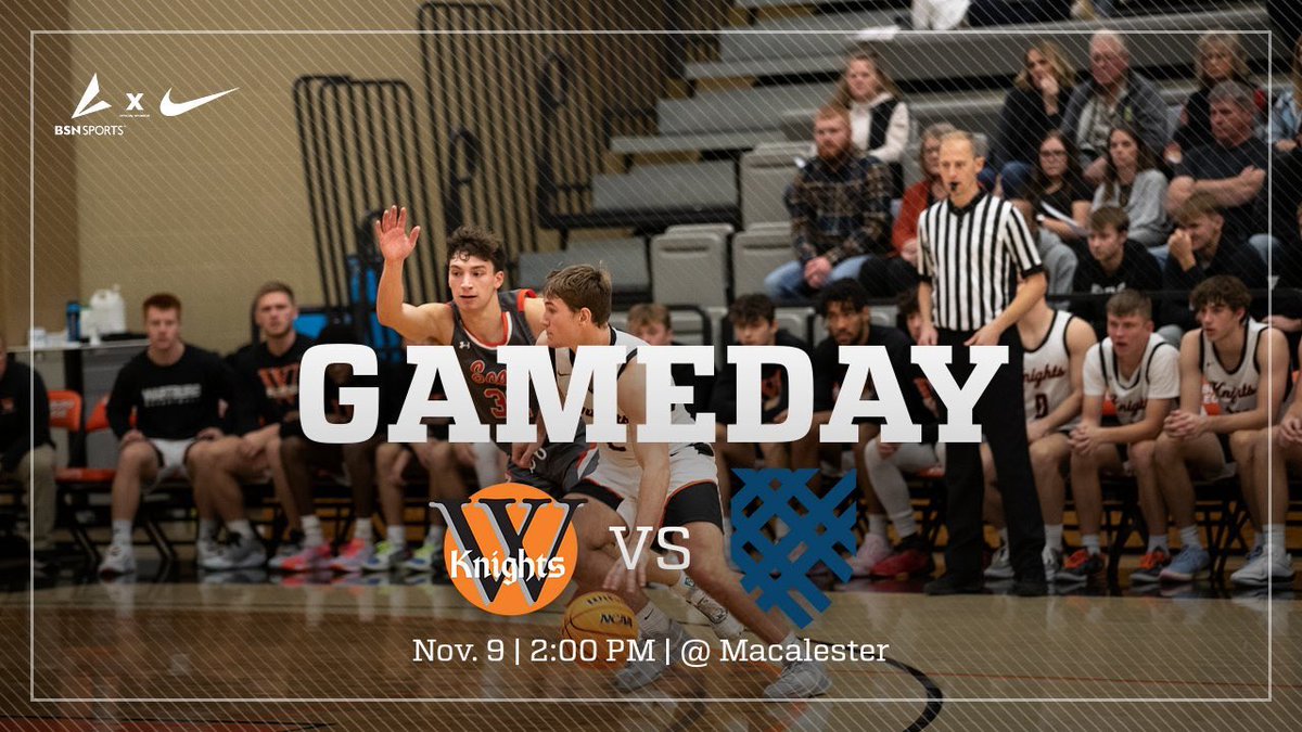 GAME DAY🔸◾️

We hit the road today for our season opener as we take on Macalester. 

📍St Paul MN
📊 athletics.macalester.edu/sidearmstats/m…
📺 miacsportsnetwork.com/macalester/?B=…