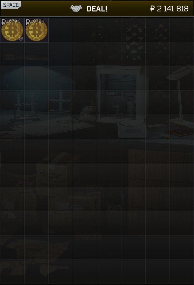 LegallyT's tweet image. Bitcoins are at 1mil+, get SELLING!

@tarkov #EscapefromTarkov