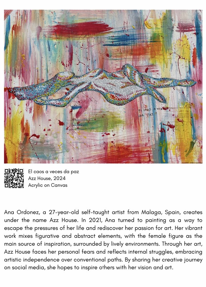 aanna13's tweet photo. very proud to say that my artwork “A veces el caos da paz” was selected for the “The Future of Art” exhibition by @ARCHIV3XYZ at the Oculus WTC in NY on Nov 22 !!!!!!

thank you so much to @joshdsauceda @Bleucalf and @thehugxyz team 🫂 https://t.co/c1QfBa0iru