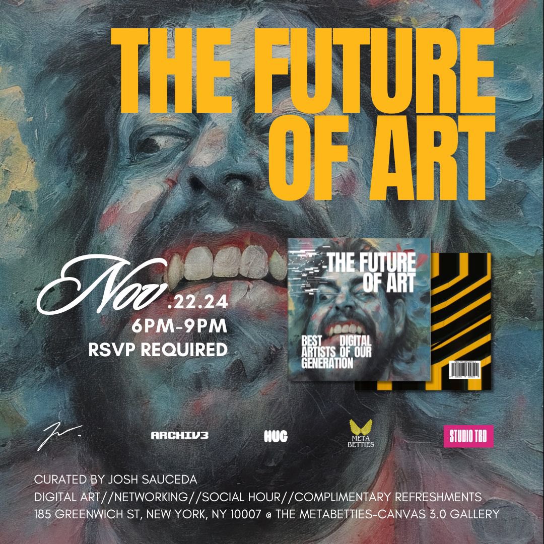aanna13's tweet photo. very proud to say that my artwork “A veces el caos da paz” was selected for the “The Future of Art” exhibition by @ARCHIV3XYZ at the Oculus WTC in NY on Nov 22 !!!!!!

thank you so much to @joshdsauceda @Bleucalf and @thehugxyz team 🫂 https://t.co/c1QfBa0iru